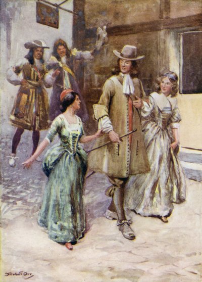 Illustration for Peveril of the Peak by Stewart Orr